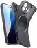 ESR Zero Clear HaloLock Apple iPhone 16 Plus Hoesje MagSafe Frosted Zwart