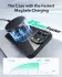ESR Classic Hybrid MagSafe Apple iPhone 16 Hoesje met Stand Transparant Zwart afbeelding 5
