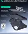 ESR Cyber Armor Apple iPhone 16 Hoesje MagSafe met Stand Zwart afbeelding 4