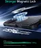 ESR Cyber Armor Apple iPhone 16 Hoesje MagSafe met Stand Zwart afbeelding 6