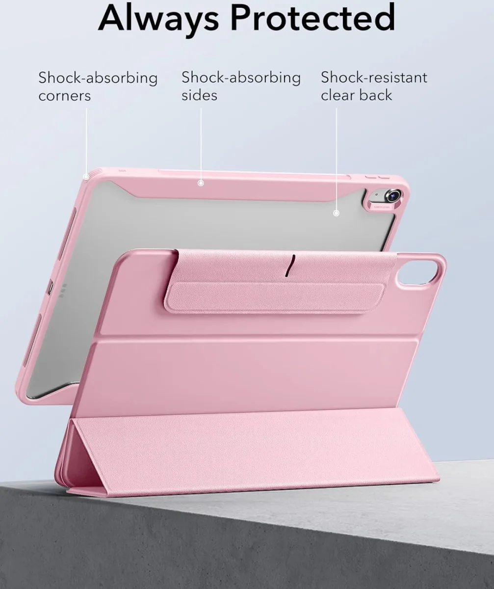 ESR Rebound Hybrid 360 Apple iPad Air 13 (24/25) Hoes Book Case Roze afbeelding 8