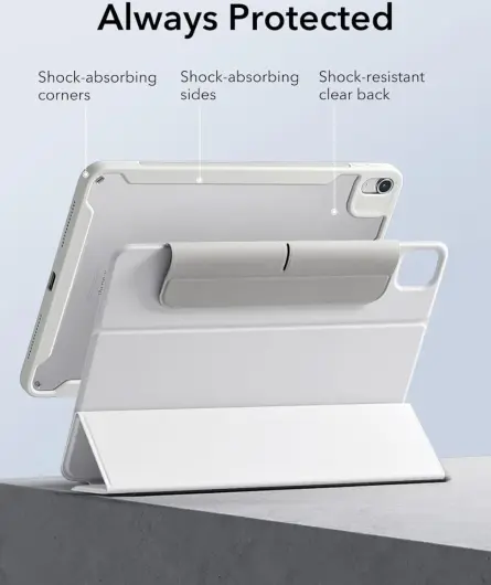 ESR Rebound Hybrid 360 iPad Air 11 (2024/2025) Hoes Book Case Wit afbeelding 4