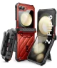 SUPCASE UB Pro Samsung Galaxy Z Flip 6 Hoesje Full Protect Kickstand Rood