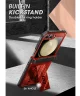 SUPCASE UB Pro Samsung Galaxy Z Flip 6 Hoesje Full Protect Kickstand Rood