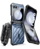 SUPCASE UB Pro Samsung Galaxy Z Flip 6 Hoesje Full Protect Kickstand Blauw