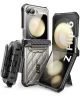 SUPCASE UB Pro Samsung Galaxy Z Flip 6 Hoesje Full Protect Kickstand Grijs