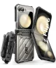 SUPCASE UB Pro Samsung Galaxy Z Flip 6 Hoesje Full Protect Kickstand Grijs