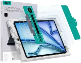 ESR Apple iPad Air 11 (24/25) Screen Protector met Montageframe (2-Pack) afbeelding
