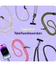 HappyCase Stevig en Universeel Telefoonkoord / Telefoonketting (120CM) Paars