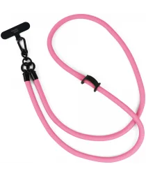 HappyCase Stevig en Universeel Telefoonkoord / Telefoonketting (120CM) Roze