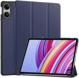 Xiaomi Redmi Pad Pro / Poco Pad Hoes Tri-Fold Book Case met Standaard Blauw