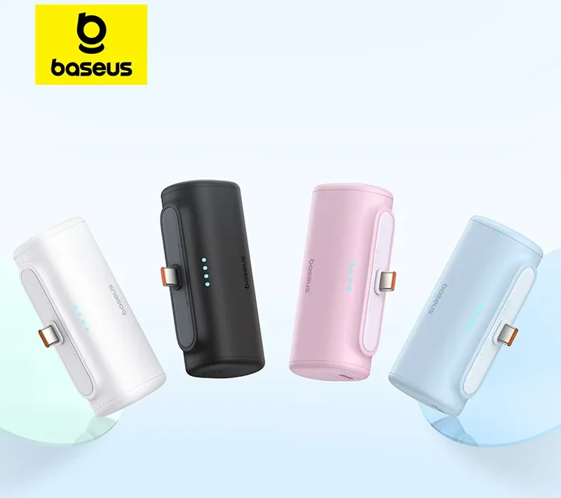 Baseus (20W) Power Delivery Powerbank USB-C/Lightning Connector 5.000 mAh Zwart afbeelding 9