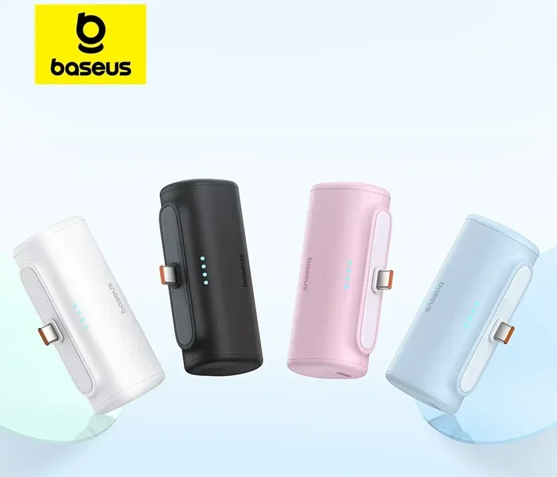 Baseus (20W) Power Delivery Powerbank USB-C/Lightning Connector 5.000 mAh Wit afbeelding 9