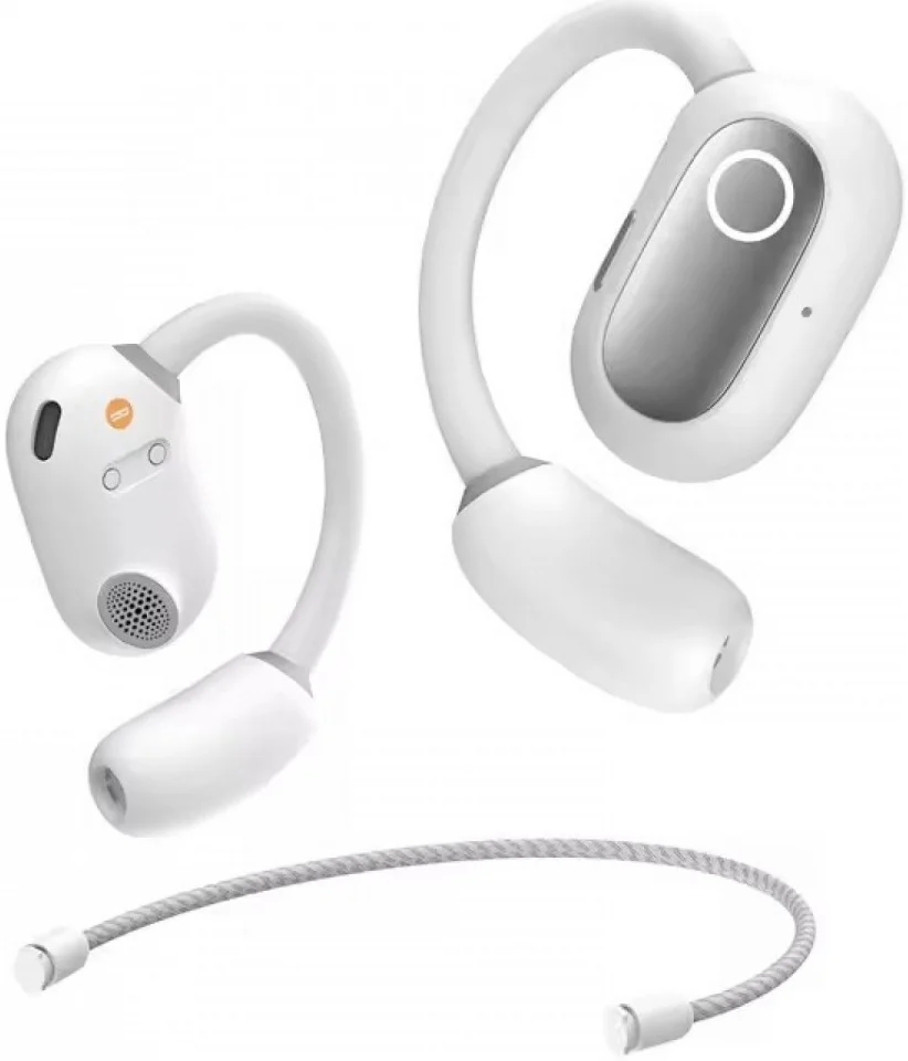 OS Baseus Eli Fit Open-Ear True Wireless Earphones Moon White Over Sea afbeelding 1