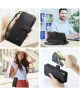 CaseMe C30 Samsung Galaxy A25 Hoesje Pasjeshouder Book Case Zwart