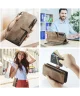 CaseMe C30 Samsung Galaxy A25 Hoesje Pasjeshouder Book Case Bruin