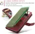 CaseMe C30 Samsung Galaxy A25 Hoesje Pasjeshouder Book Case Rood afbeelding 3