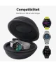 Compacte Horloge / Smartwatch Reis Etui Tas Hoes Zwart