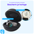 Compacte Horloge / Smartwatch Reis Etui Tas Hoes Zwart afbeelding 2