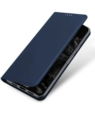 Dux Ducis Skin Pro Google Pixel 8a Hoesje Portemonnee Blauw Hoesjes