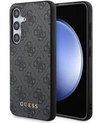 Guess Samsung Galaxy A35 Hoesje Hard Case 4G Gold Logo Zwart