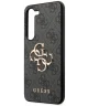 Guess Samsung Galaxy A55 Hoesje Hard Case 4G Big Metal Zwart