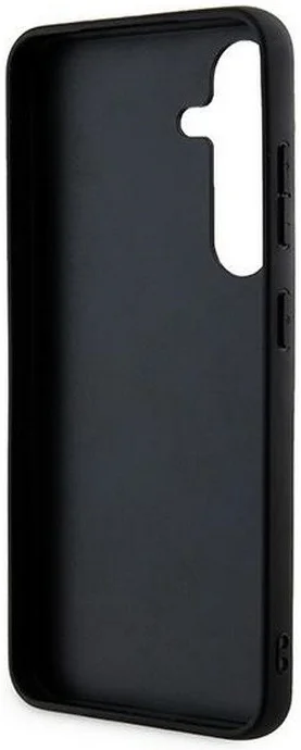 Guess Samsung Galaxy A55 Hoesje Hard Case 4G Gold Logo Zwart afbeelding 4