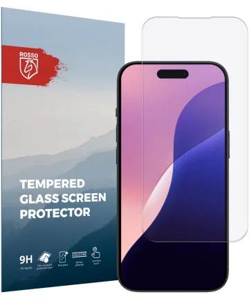 Rosso Apple iPhone 16 Pro 9H Tempered Glass Screen Protector Screen Protectors