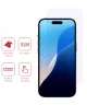 Rosso Apple iPhone 16 Screen Protector Case Friendly Folie Duo Pack