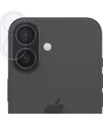Rosso Apple iPhone 16 / 16 Plus Camera Lens Protector Transparant