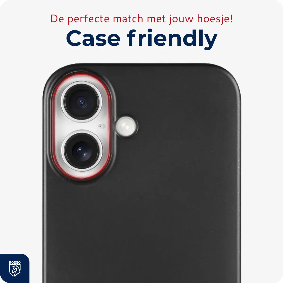 Rosso Apple iPhone 16 / 16 Plus Camera Lens Protector Transparant afbeelding 6
