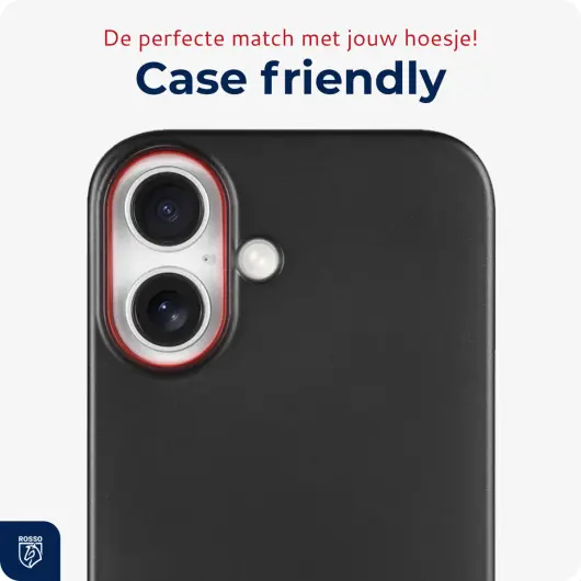 Rosso Apple iPhone 16 / 16 Plus Camera Lens Protector Transparant afbeelding 6
