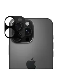Rosso Apple iPhone 16 Pro / 16 Pro Max Camera Lens Protector Zwart afbeelding