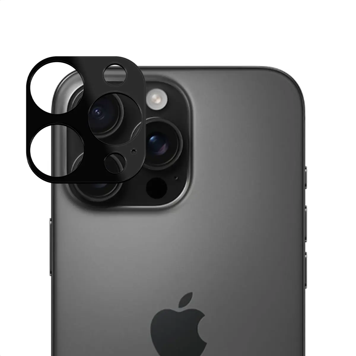 Rosso Apple iPhone 16 Pro / 16 Pro Max Camera Lens Protector Zwart afbeelding 1