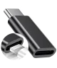 Lightning naar USB - C Adapter Zwart