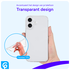 Apple iPhone 16 Hoesje Dun TPU Back Cover Transparant afbeelding 4