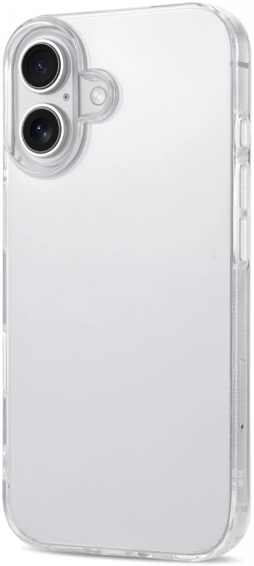 Apple iPhone 16 Plus Hoesje Dun TPU Back Cover Transparant afbeelding 3