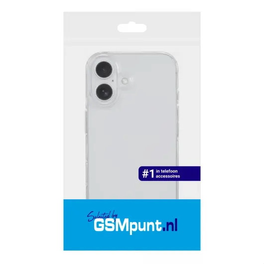 Apple iPhone 16 Plus Hoesje Dun TPU Back Cover Transparant afbeelding 8