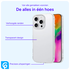 Apple iPhone 16 Pro Hoesje Dun TPU Back Cover Transparant afbeelding 3