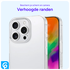 Apple iPhone 16 Pro Hoesje Dun TPU Back Cover Transparant afbeelding 4