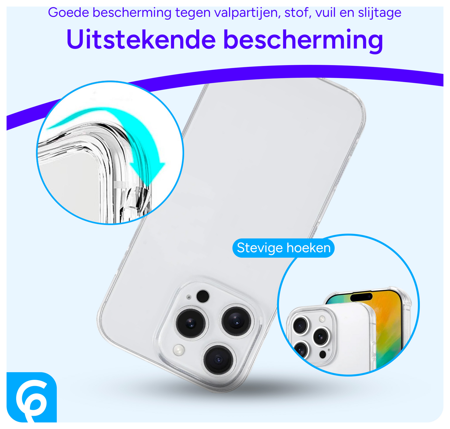 Apple iPhone 16 Pro Max Hoesje Dun TPU Back Cover Transparant afbeelding 5