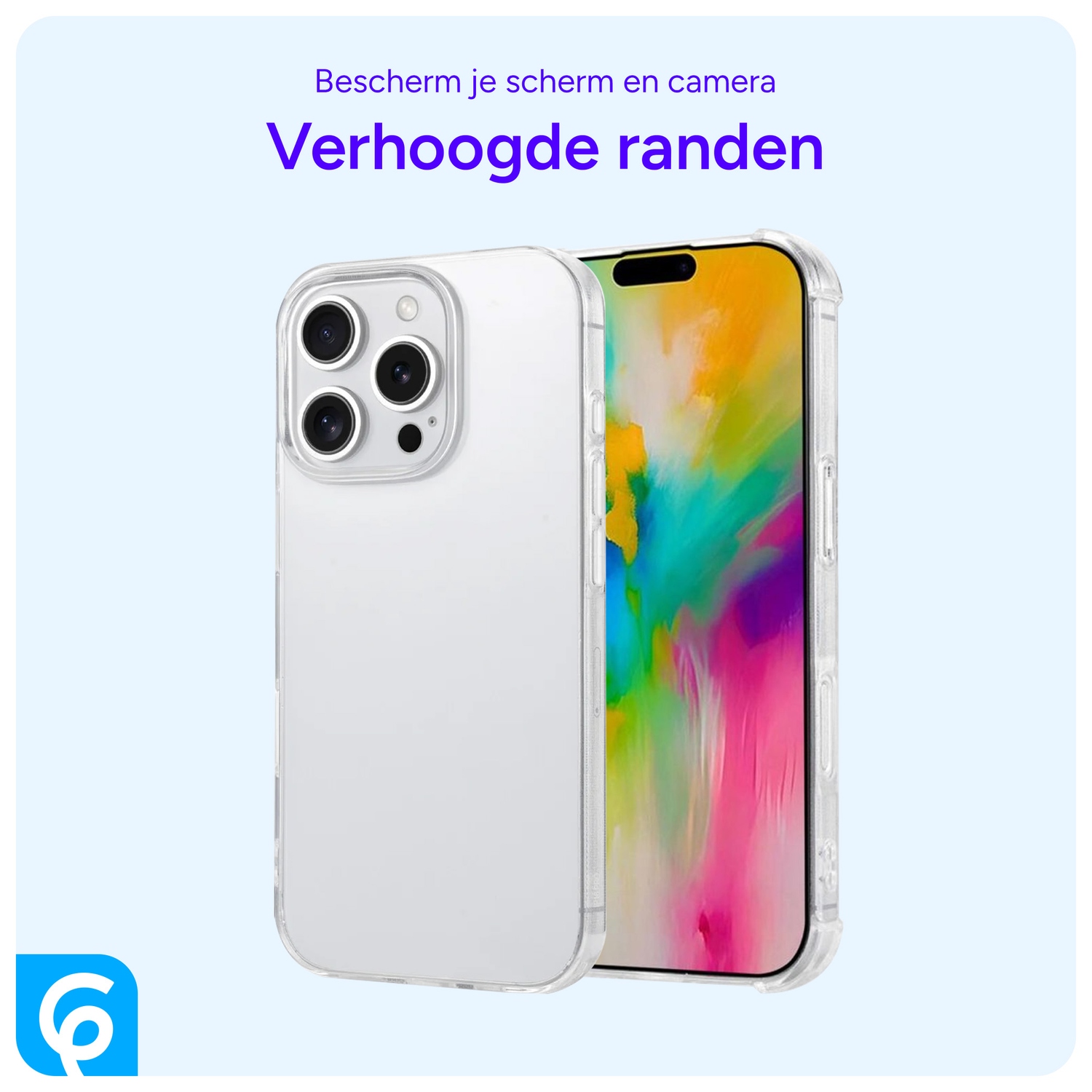 Apple iPhone 16 Pro Max Hoesje Dun TPU Back Cover Transparant afbeelding 3