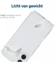 Apple iPhone 16 Hoesje Schokbestendig en Dun TPU Back Cover Transparant