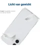 Apple iPhone 16 Plus Hoesje Schokbestendig en Dun TPU Back Cover Transparant