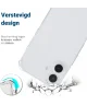 Apple iPhone 16 Plus Hoesje Schokbestendig en Dun TPU Back Cover Transparant