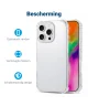 Apple iPhone 16 Pro Hoesje Schokbestendig en Dun TPU Back Cover Transparant