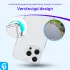 Apple iPhone 16 Pro Hoesje Schokbestendig en Dun TPU Back Cover Transparant afbeelding 2