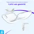 Apple iPhone 16 Pro Hoesje Schokbestendig en Dun TPU Back Cover Transparant afbeelding 5