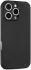 Apple iPhone 16 Pro Hoesje Dun TPU Back Cover Matte Zwart afbeelding 5