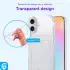 Apple iPhone 16 Hoesje Dun TPU met Pasjeshouder Back Cover Transparant afbeelding 2